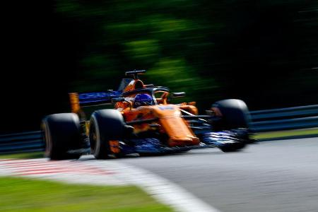 Fernando Alonso - McLaren - GP Ungarn 2018 - Budapest - Rennen