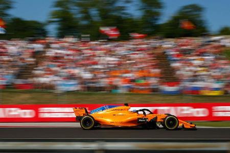 Fernando Alonso - McLaren - GP Ungarn 2018 - Budapest - Rennen