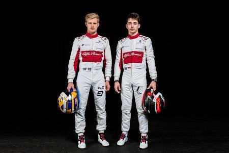 Charles Leclerc & Marcus Ericsson - Sauber-Alfa Romeo - 2018