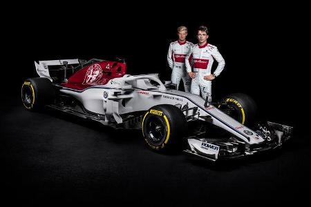 Charles Leclerc & Marcus Ericsson - Sauber-Alfa Romeo - 2018