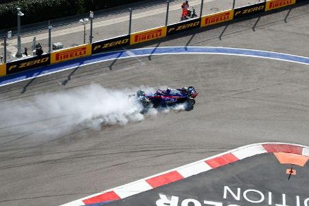 Brendon Hartley - Toro Rosso - GP Russland 2018 - Sotschi - Rennen