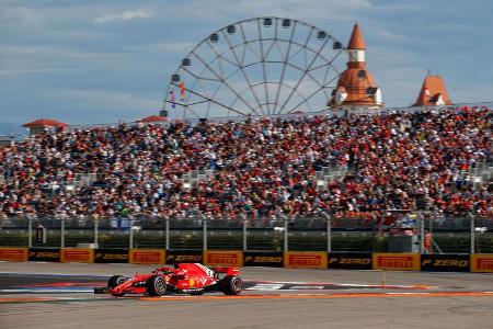 Sebastian Vettel - Ferrari - GP Russland 2018 - Sotschi - Rennen