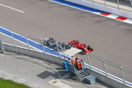 Vettel - Hamilton - GP Russland 2018 - Sotschi - Rennen