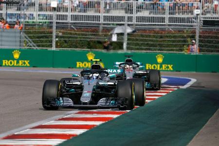 Valtteri Bottas - Mercedes - GP Russland 2018 - Sotschi - Rennen