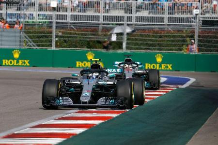 Valtteri Bottas - Mercedes - GP Russland 2018 - Sotschi - Rennen