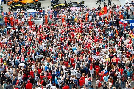 Fans - GP Russland 2018 - Sotschi - Rennen