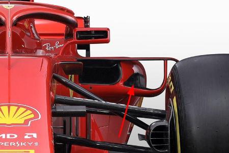 Ferrari SF71H - F1-Auto 2018