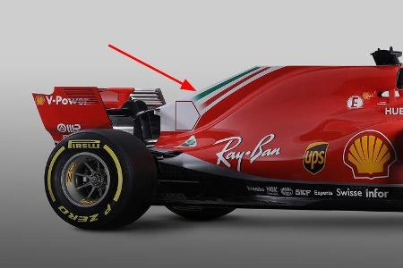 Ferrari SF71H - F1-Auto 2018