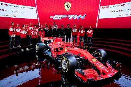 Ferrari SF71H - F1-Auto 2018