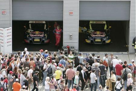 Mit 80.000 Fans war das Stadion an der Lausitz gut besucht.