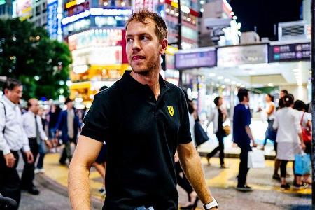 Sebastian Vettel - Ferrari - Tokio - GP Japan 2016