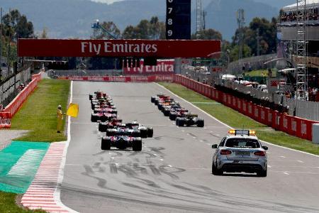 Start - Formel 1 - GP Spanien 2018