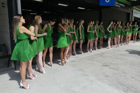 Grid Girls - GP Brasilien 2016 - Sao Paulo - Interlagos - Mittwoch - 9.11.2016