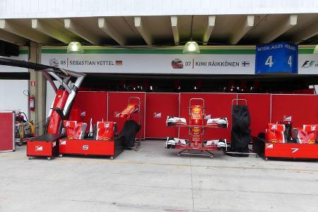Ferrari - GP Brasilien 2016 - Sao Paulo - Interlagos - Mittwoch - 9.11.2016