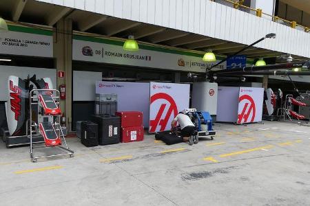 HaasF1 - GP Brasilien 2016 - Sao Paulo - Interlagos - Mittwoch - 9.11.2016