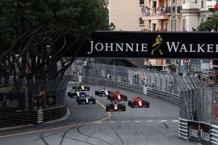 Start - GP Monaco 2018 - Rennen
