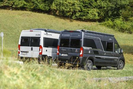 Vergleichstest Adria Twin Van Tourer