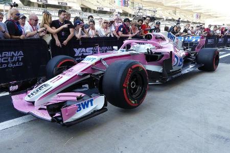 Force India - GP Abu Dhabi - Formel 1 - 22. November 2018