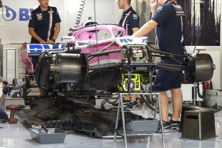 Force India - GP Abu Dhabi - Formel 1 - 22. November 2018