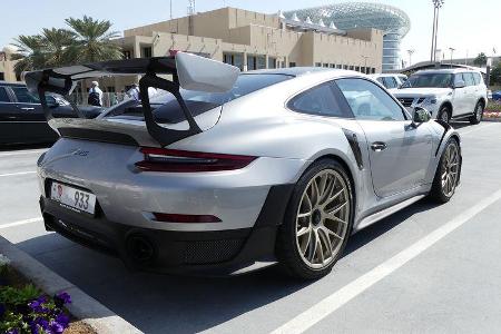 Porsche GT2 RS - Carspotting - GP Abu Dhabi 2018