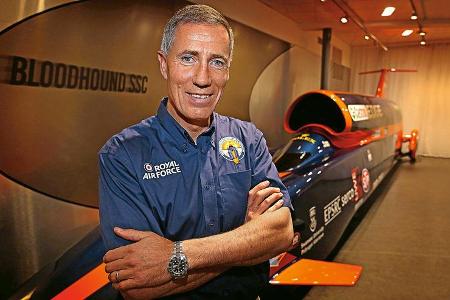 Andy Green, SSC Bloodhound, Rekordfahrt