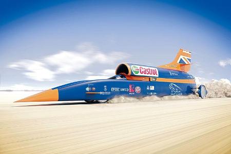 Andy Green, Bloodhound SSC, Raketenfahrzeug