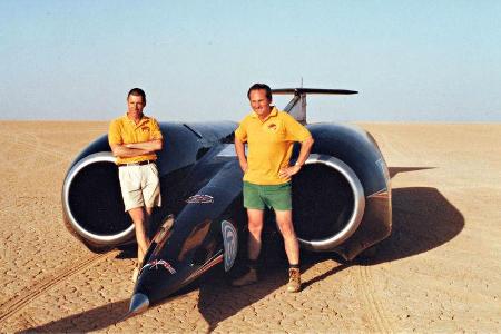 Andy Green, Bloodhound SSC, Raketenfahrzeug