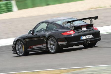 Porsche 911 GT3 RS 4.0, Rückansicht, Rennstrecke