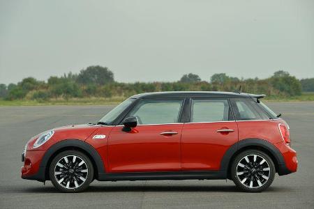ams, Mini Viertürer, Cooper S Seitenansicht