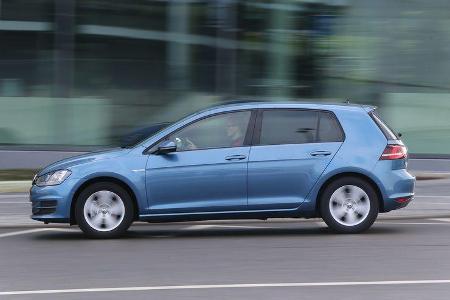 VW Golf TGI Blue Motion, Seitenansicht
