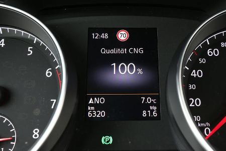 VW Golf TGI Blue Motion, Display, Anzeige, Info