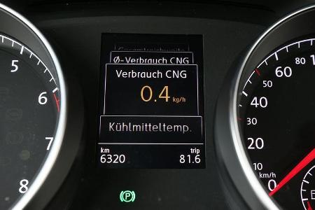 VW Golf TGI Blue Motion, Display, Anzeige, Info