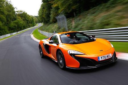 McLaren 650S Spider, Frontansicht