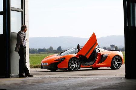 McLaren 650S Spider, Seitenansicht