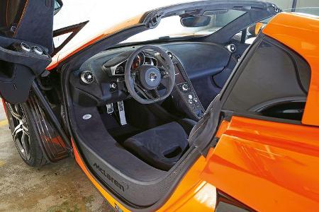 McLaren 650S Spider, Cockpit