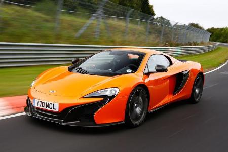McLaren 650S Spider, Frontansicht