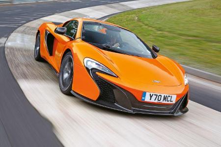 McLaren 650S Spider, Frontansicht
