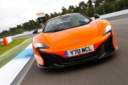 McLaren 650S Spider, Frontansicht