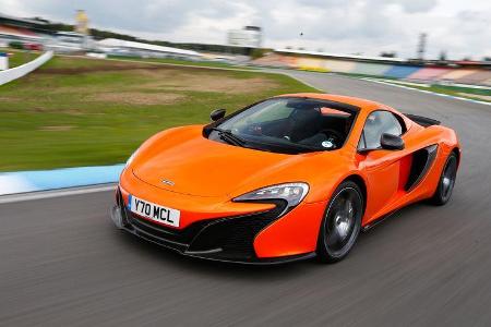 McLaren 650S Spider, Frontansicht