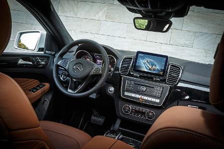 Mercedes GLE 350 d 4Matic Coupé, Innenraum, Cockpit