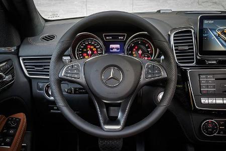 Mercedes GLE 350 d 4Matic Coupé, Innenraum, Cockpit