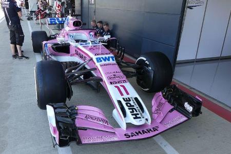 Force India - GP England - Silverstone - Formel 1 - Donnerstag - 5.7.2018