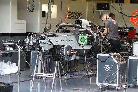 HaasF1 - GP England - Silverstone - Formel 1 - Donnerstag - 5.7.2018