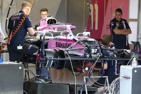 Force India - GP England - Silverstone - Formel 1 - Donnerstag - 5.7.2018