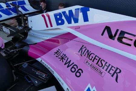Force India - GP England - Silverstone - Formel 1 - Donnerstag - 5.7.2018