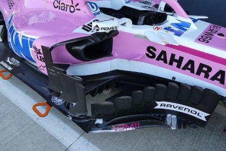 Force India - GP England - Silverstone - Formel 1 - Donnerstag - 5.7.2018
