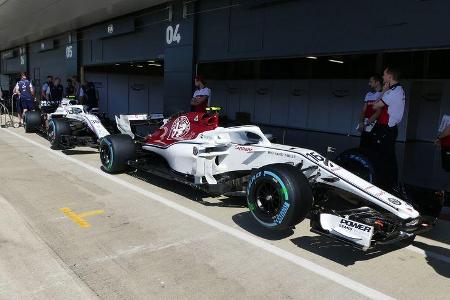 Sauber - GP England - Silverstone - Formel 1 - Donnerstag - 5.7.2018