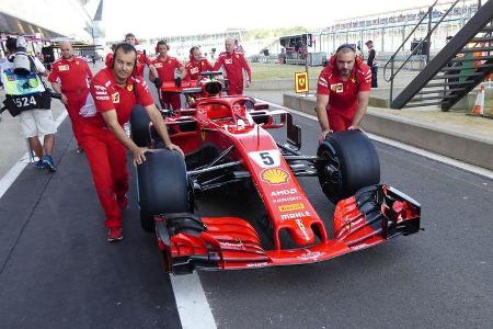 Ferrari - GP England - Silverstone - Formel 1 - Freitag - 6.7.2018