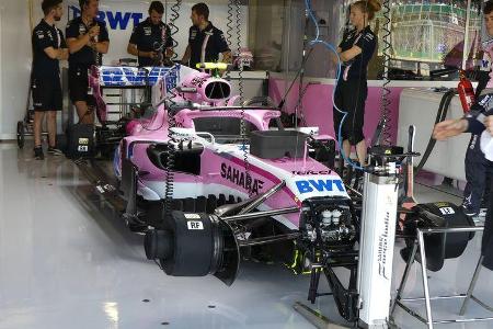 Force India - GP England - Silverstone - Formel 1 - Freitag - 6.7.2018