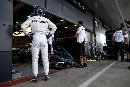 Valtteri Bottas - Mercedes - GP England - Silverstone - Formel 1 - Freitag - 6.7.2018